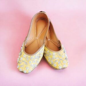 Punjabi Jutti Yellow