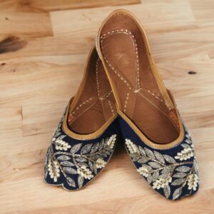Punjabi Jutti blue